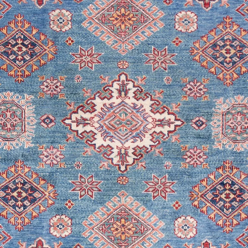 Ziegler Teppich - Kazak - 245 x 168 cm - blau