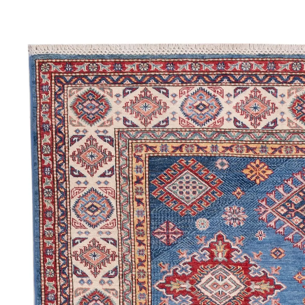 Ziegler Teppich - Kazak - 245 x 168 cm - blau