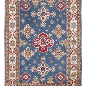 Ziegler Teppich - Kazak - 245 x 171 cm - blau