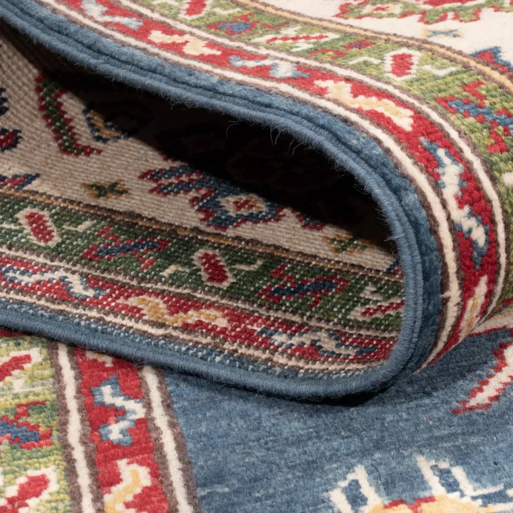 Ziegler Teppich - Kazak - 245 x 171 cm - blau