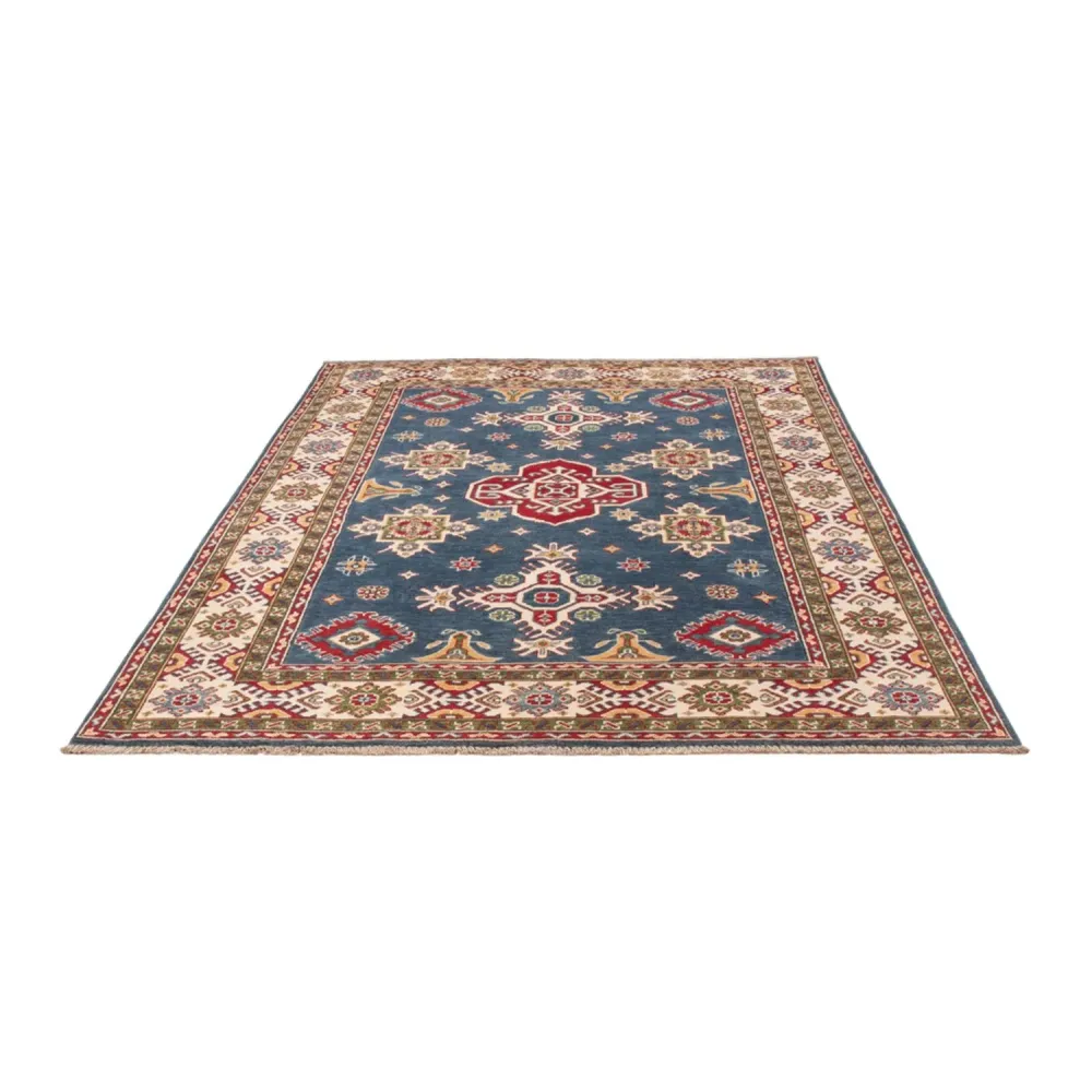 Ziegler Teppich - Kazak - 245 x 171 cm - blau