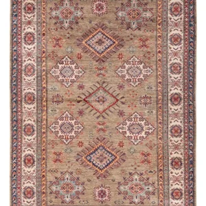 Ziegler Teppich - Kazak - 249 x 167 cm - dunkelbeige