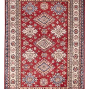 Ziegler Teppich - Kazak - 251 x 165 cm - rot