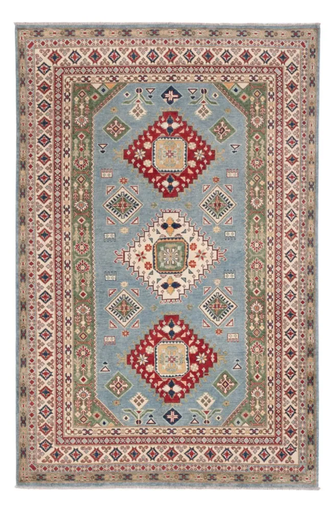 Ziegler Teppich - Kazak - 291 x 195 cm - hellblau