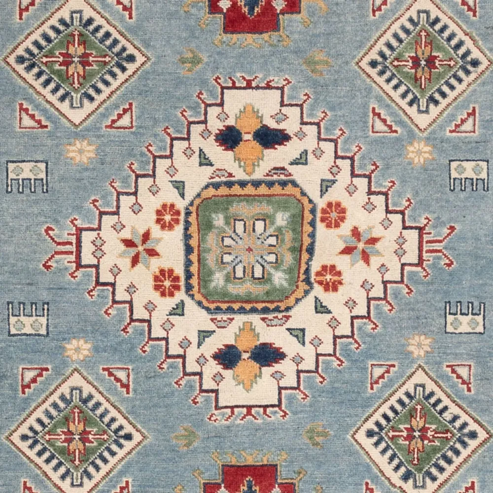 Ziegler Teppich - Kazak - 291 x 195 cm - hellblau