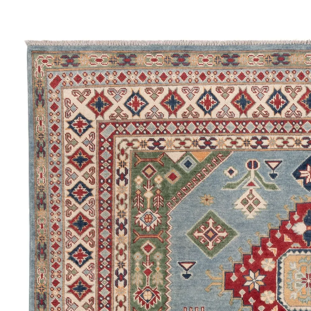 Ziegler Teppich - Kazak - 291 x 195 cm - hellblau