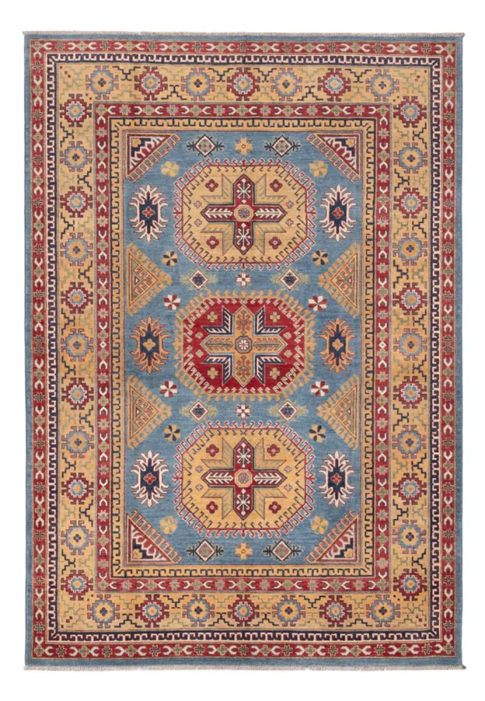 Ziegler Teppich - Kazak - 291 x 202 cm - blau