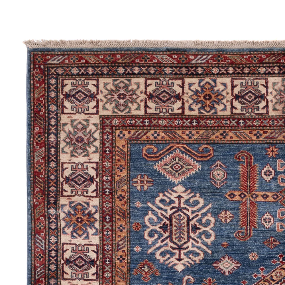 Ziegler Teppich - Kazak - 295 x 202 cm - blau