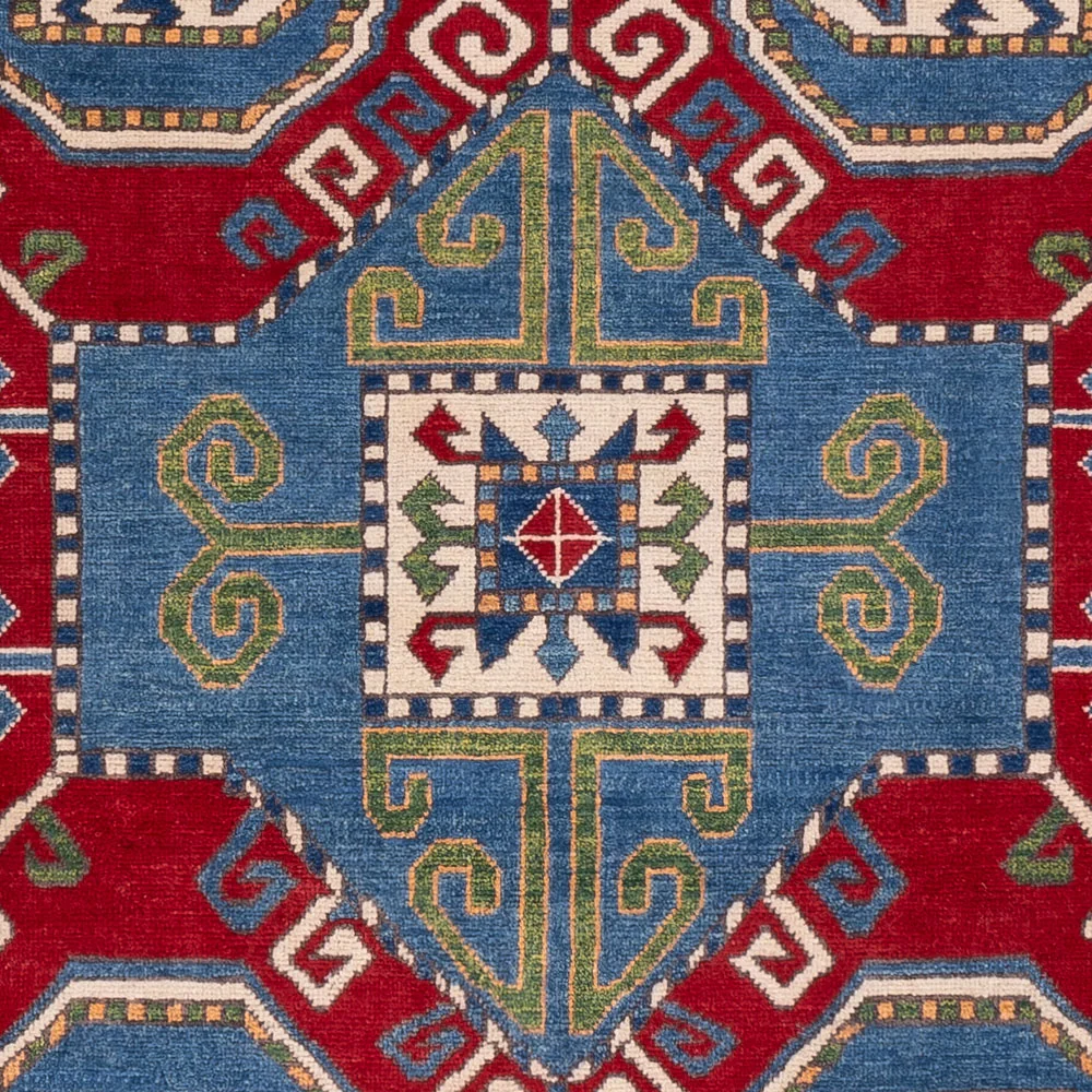 Ziegler Teppich - Kazak - 295 x 203 cm - blau