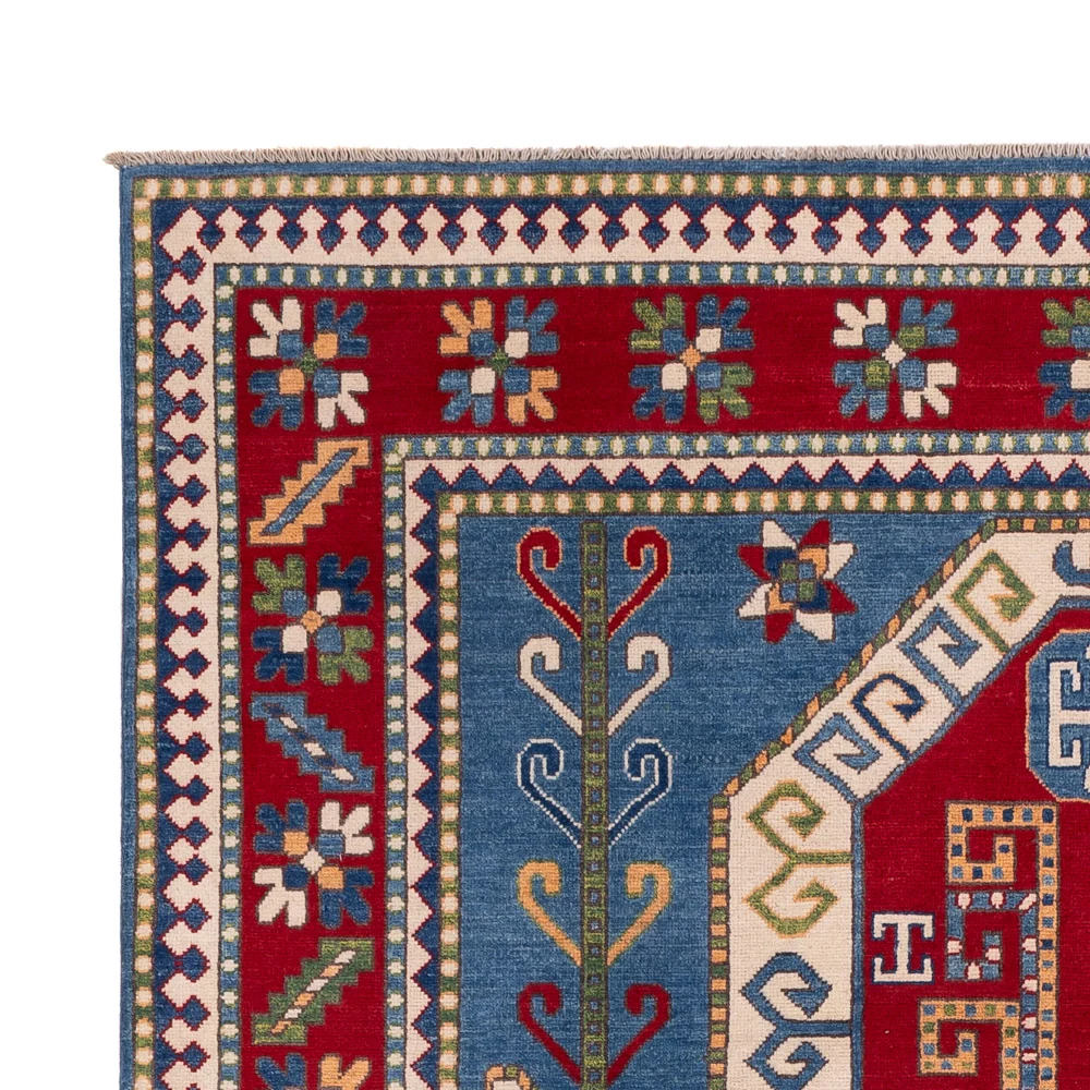 Ziegler Teppich - Kazak - 295 x 203 cm - blau
