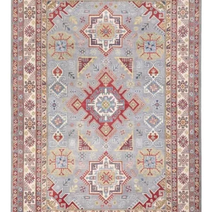 Ziegler Teppich - Kazak - 301 x 201 cm - hellblau