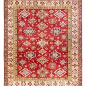 Ziegler Teppich - Kazak - 301 x 248 cm - rot