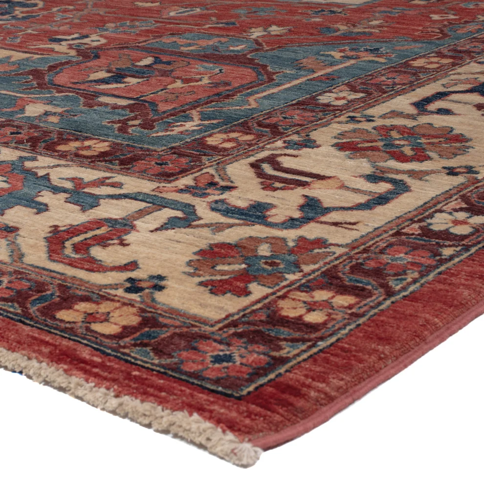 Ziegler Teppich - Kazak - 313 x 252 cm - rot