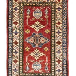Ziegler Teppich - Kazak 93 x 62 cm - rot