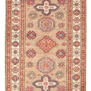 Ziegler Teppich - Kazak - Royal - 94 x 59 cm - sand