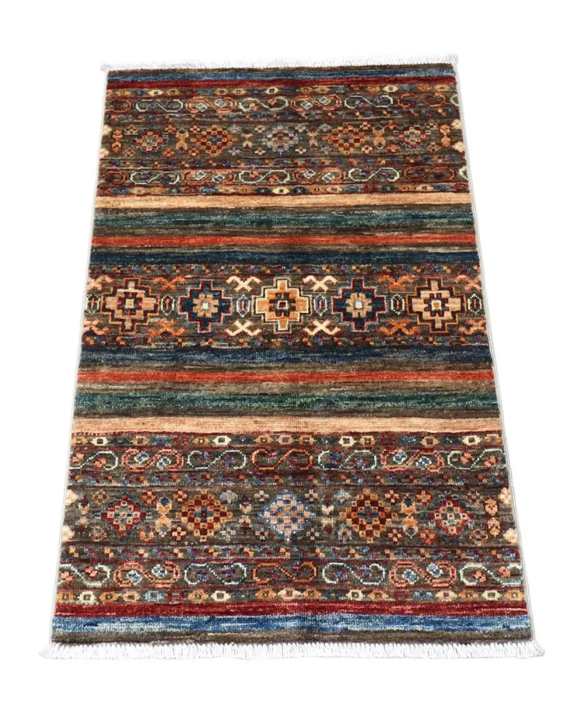 Ziegler Teppich 98 x 60 cm - mehrfarbig
