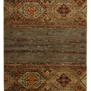 Ziegler Teppich - Modern 118 x 80 cm - dunkelbraun
