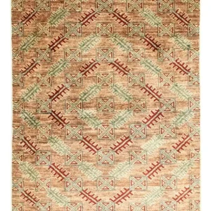 Ziegler Teppich - Modern 123 x 80 cm - braun