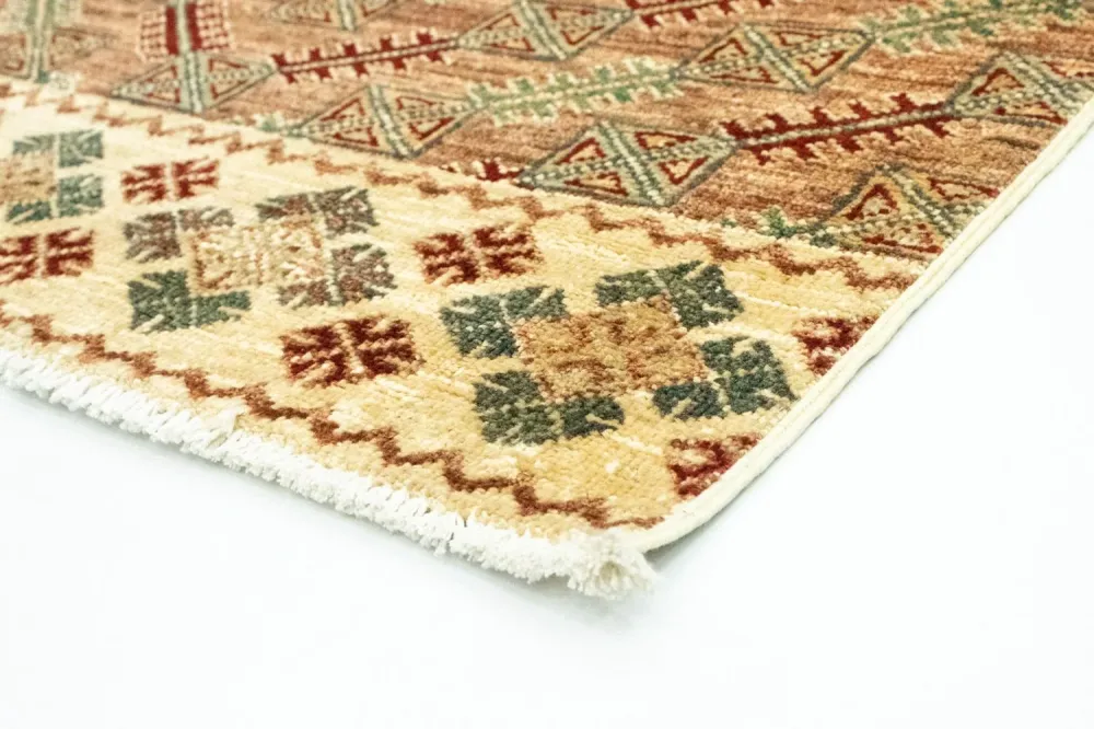 Ziegler Teppich - Modern 123 x 80 cm - braun