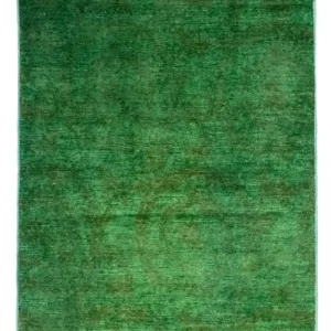 Ziegler Teppich - Modern 123 x 75 cm - grün