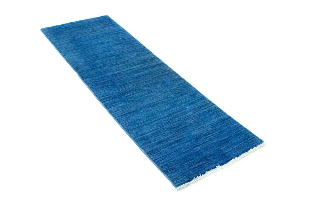 Ziegler Teppich - Modern 167 x 50 cm - blau