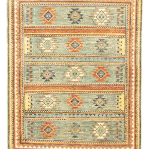Ziegler Teppich - Modern 182 x 152 cm - orange