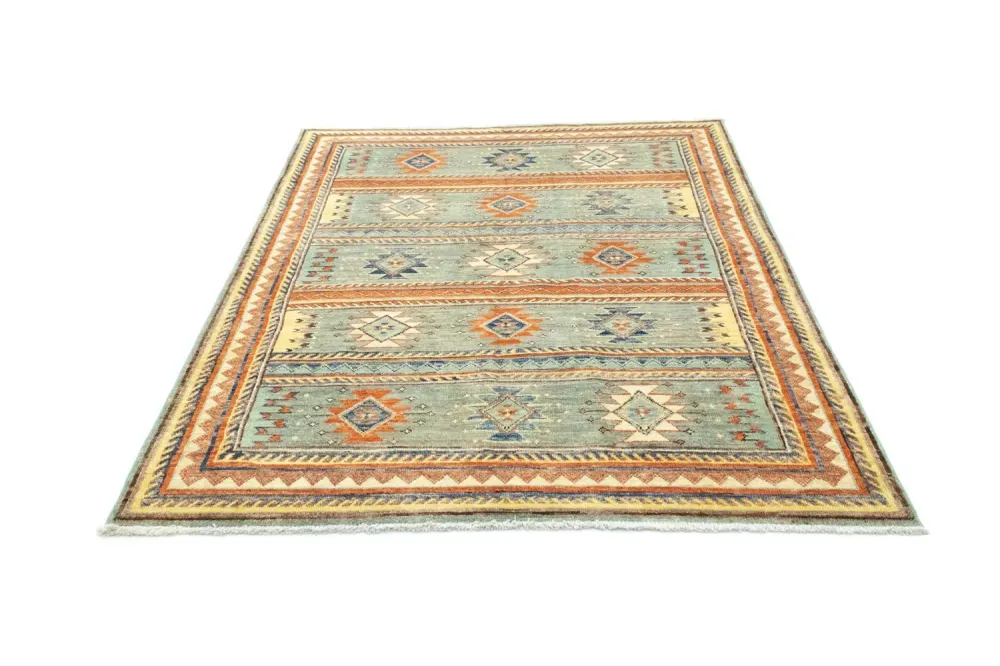 Ziegler Teppich - Modern 182 x 152 cm - orange