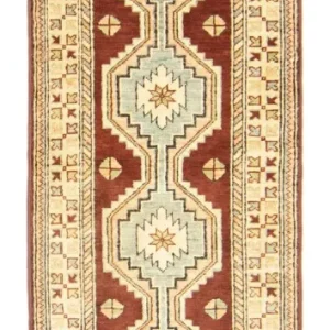 Ziegler Teppich - Modern 182 x 60 cm - rot