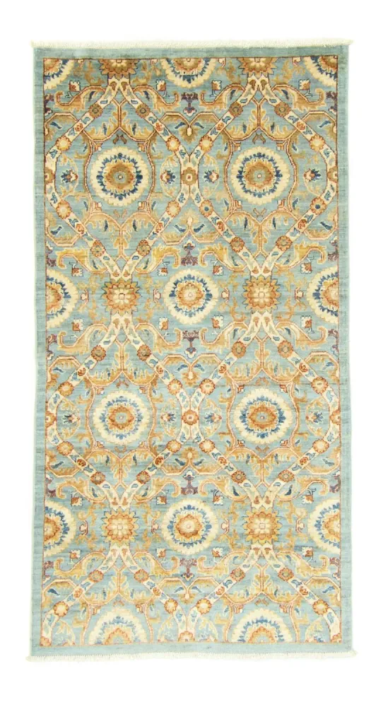 Ziegler Teppich - Modern 194 x 100 cm - grün