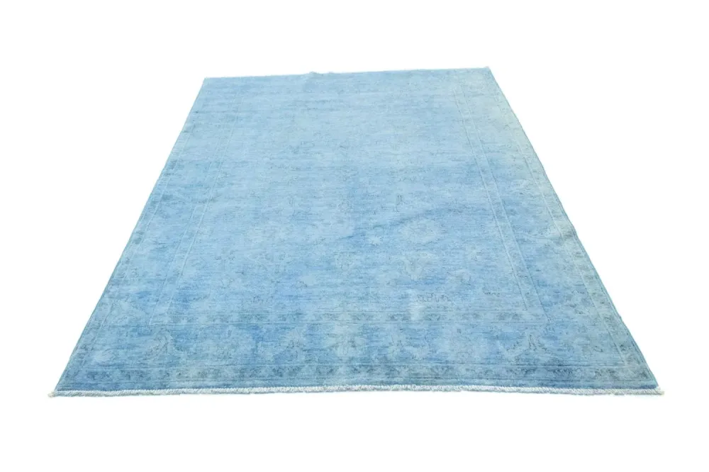 Ziegler Teppich - Modern 215 x 151 cm - hellblau