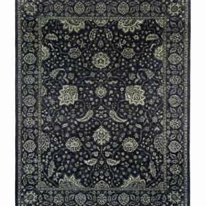 Ziegler Teppich - Modern 309 x 246 cm - dunkelblau
