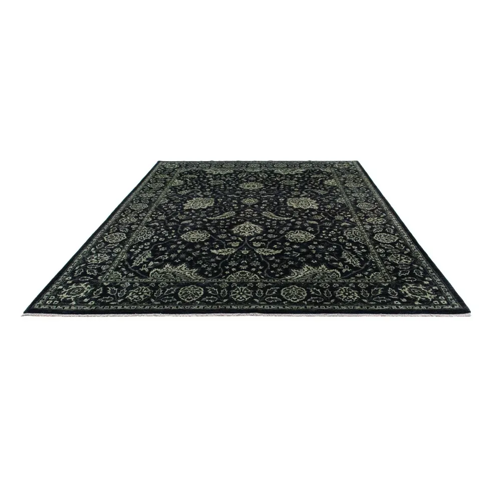 Ziegler Teppich - Modern 309 x 246 cm - dunkelblau