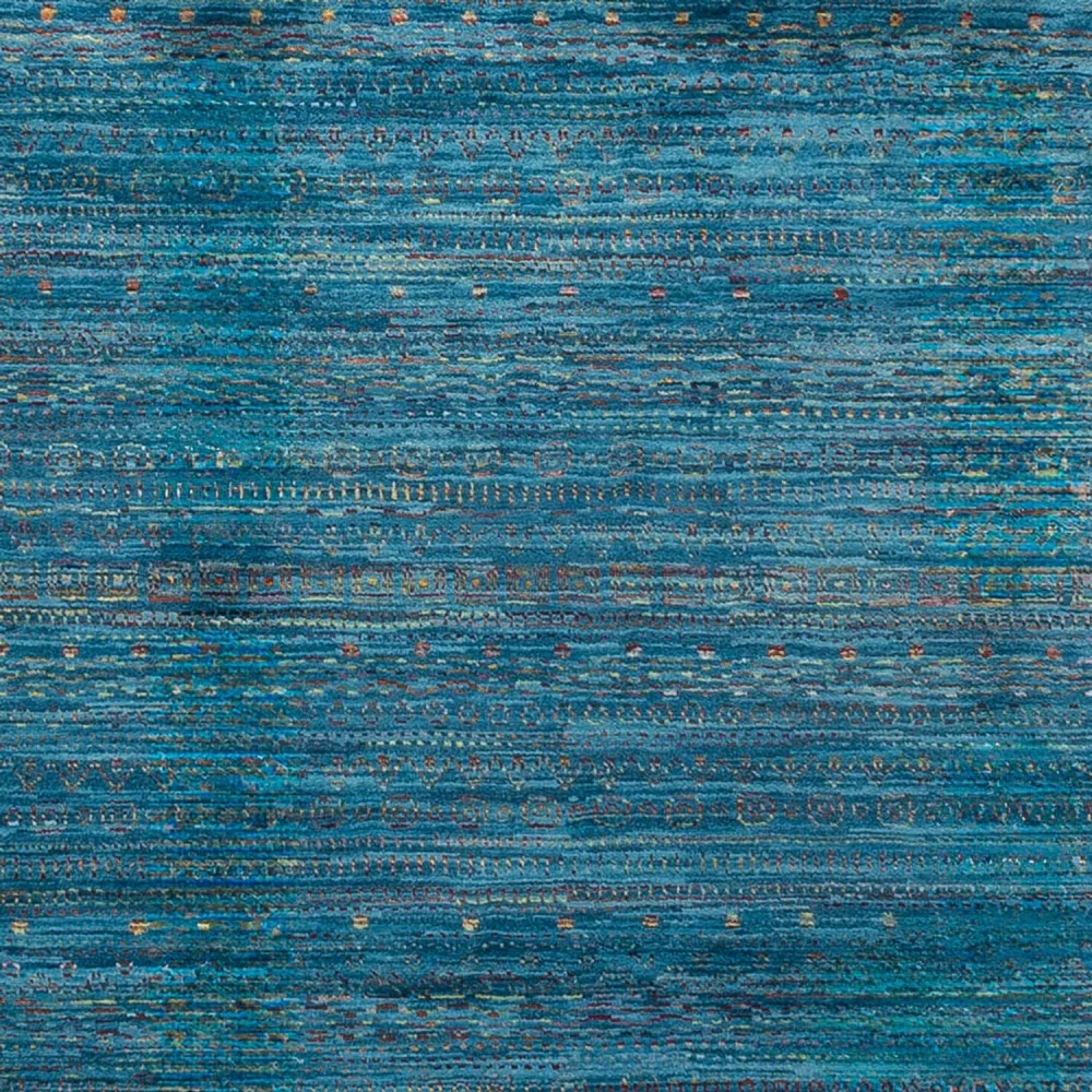 Ziegler Teppich - Modern - 352 x 255 cm - blau