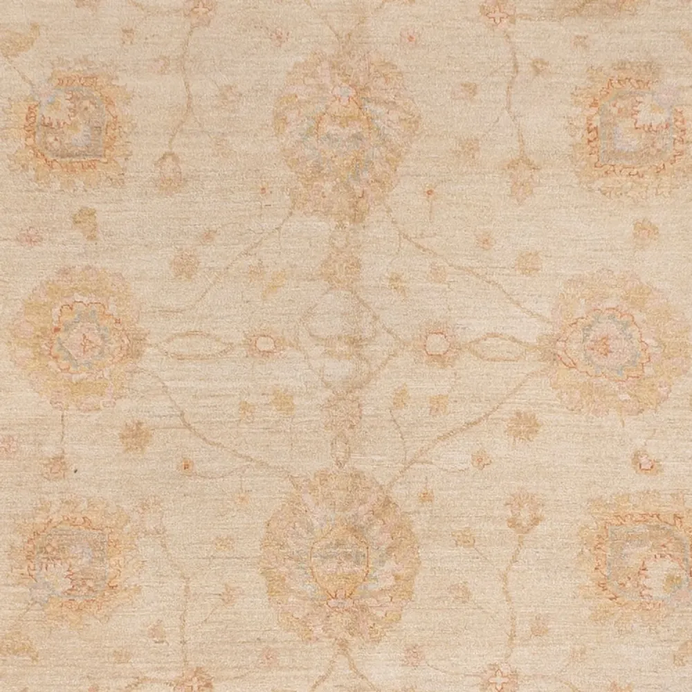 Ziegler Teppich quadratisch - 394 x 398 cm - beige