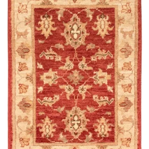 Ziegler Teppich - 68 x 50 cm - rot