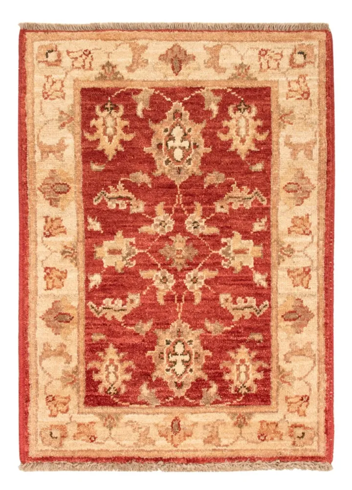 Ziegler Teppich - 68 x 50 cm - rot