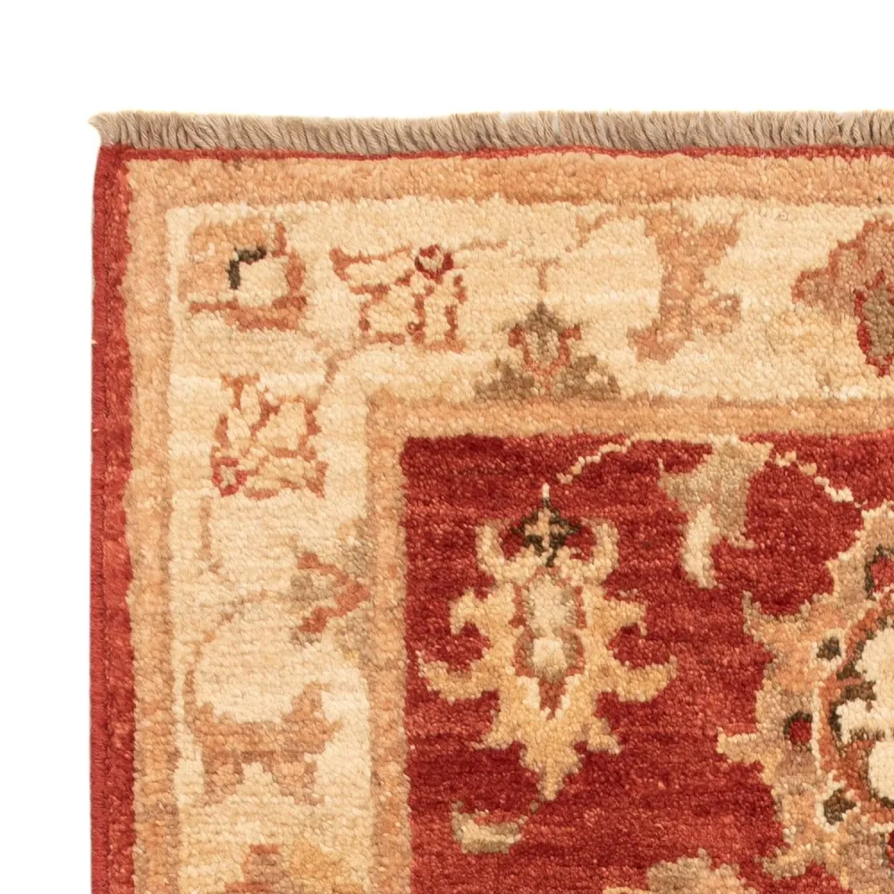 Ziegler Teppich - 68 x 50 cm - rot