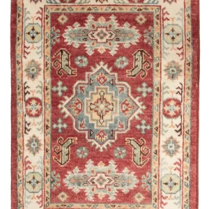 Ziegler Teppich - 90 x 60 cm - rot