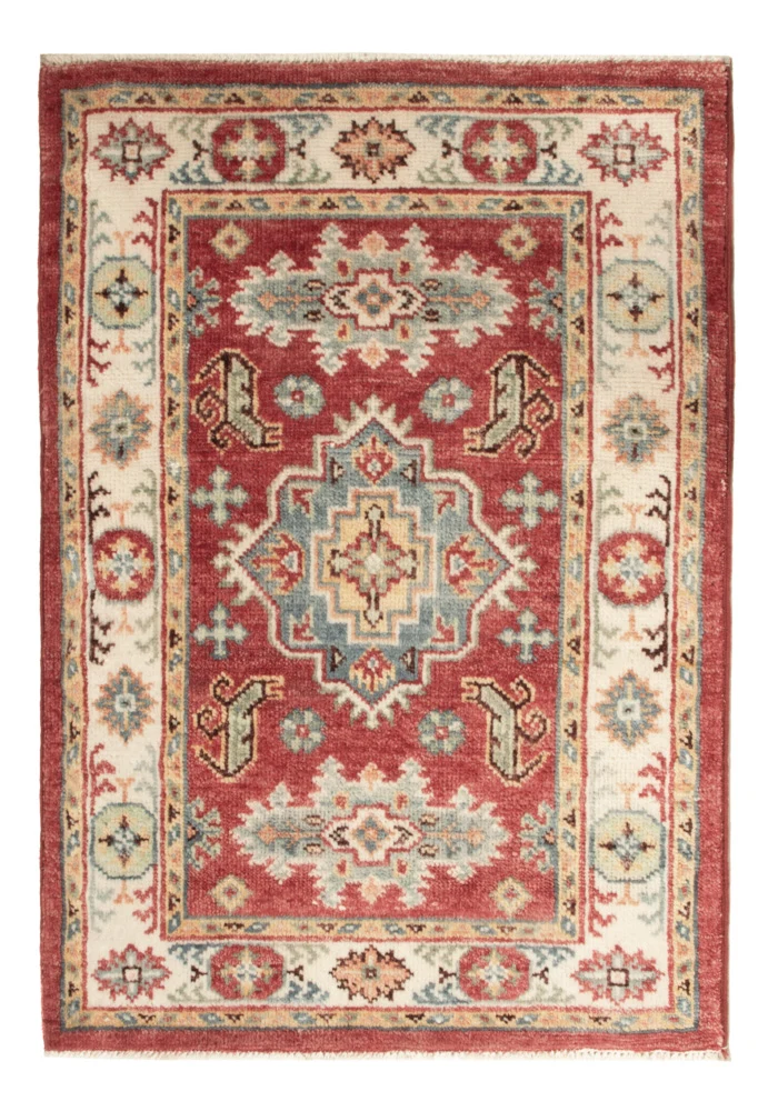 Ziegler Teppich - 90 x 60 cm - rot