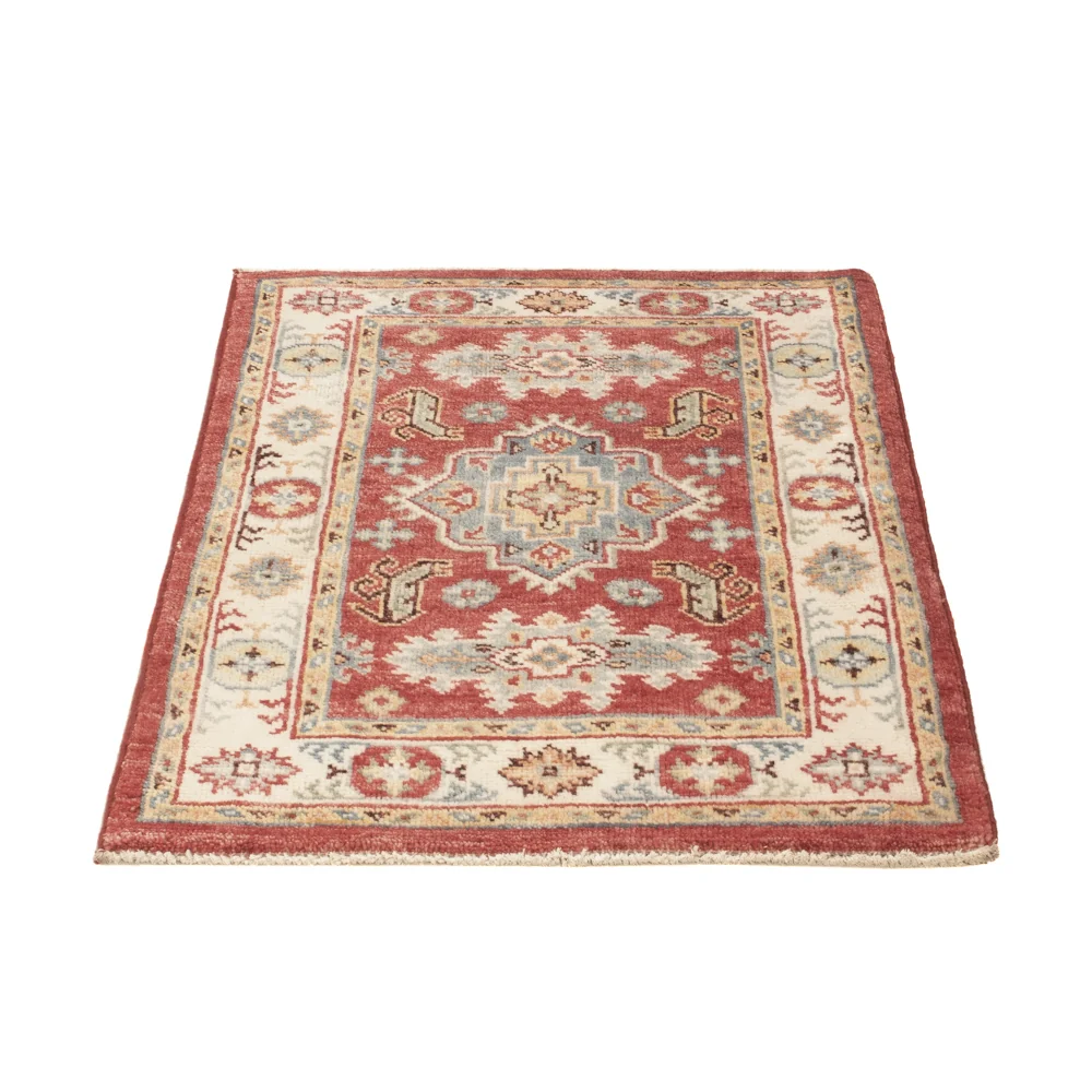 Ziegler Teppich - 90 x 60 cm - rot