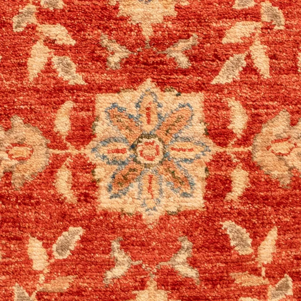 Ziegler Teppich - 70 x 50 cm - rot