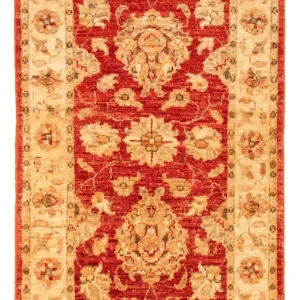 Ziegler Teppich - 92 x 60 cm - rot