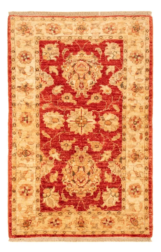 Ziegler Teppich - 92 x 60 cm - rot
