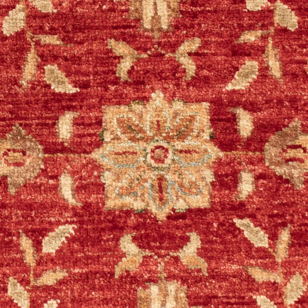 Ziegler Teppich - 68 x 50 cm - rot