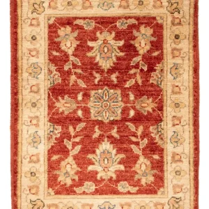 Ziegler Teppich - 68 x 53 cm - rot