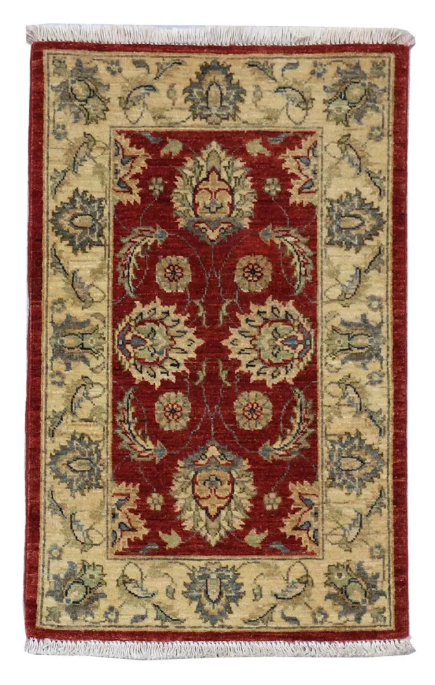 Ziegler Teppich 89 x 60 cm - rot