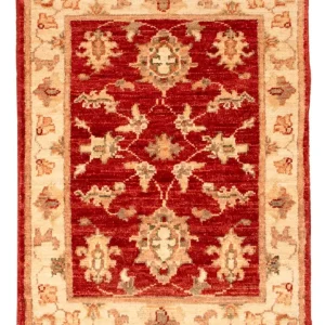 Ziegler Teppich - 68 x 51 cm - rot