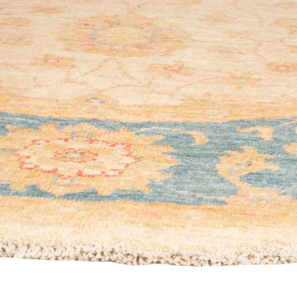 Ziegler Teppich rund - 149 x 147 cm - beige