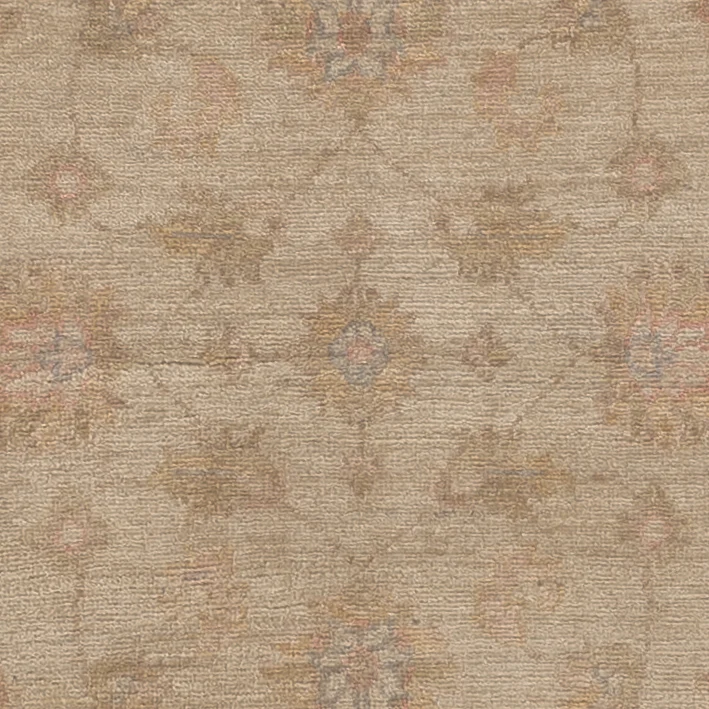 Ziegler Teppich rund - 149 x 149 cm - hellbeige