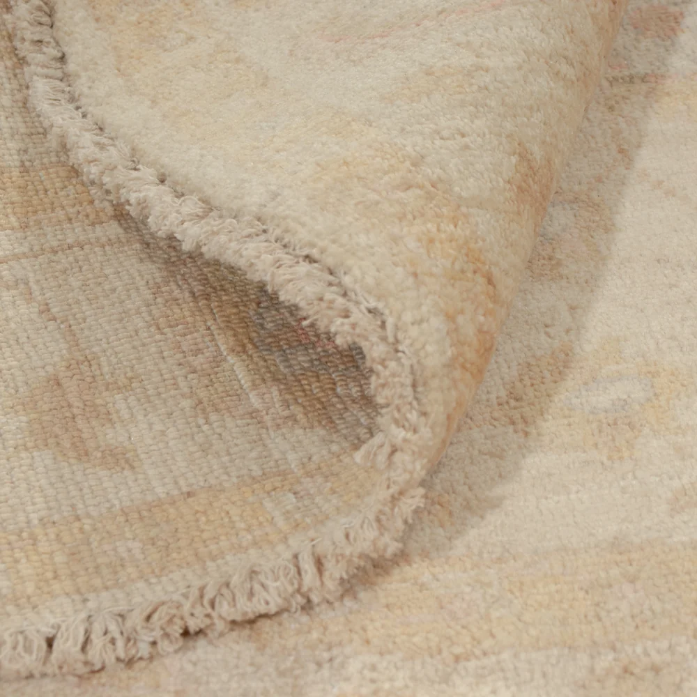 Ziegler Teppich rund - 149 x 149 cm - hellbeige
